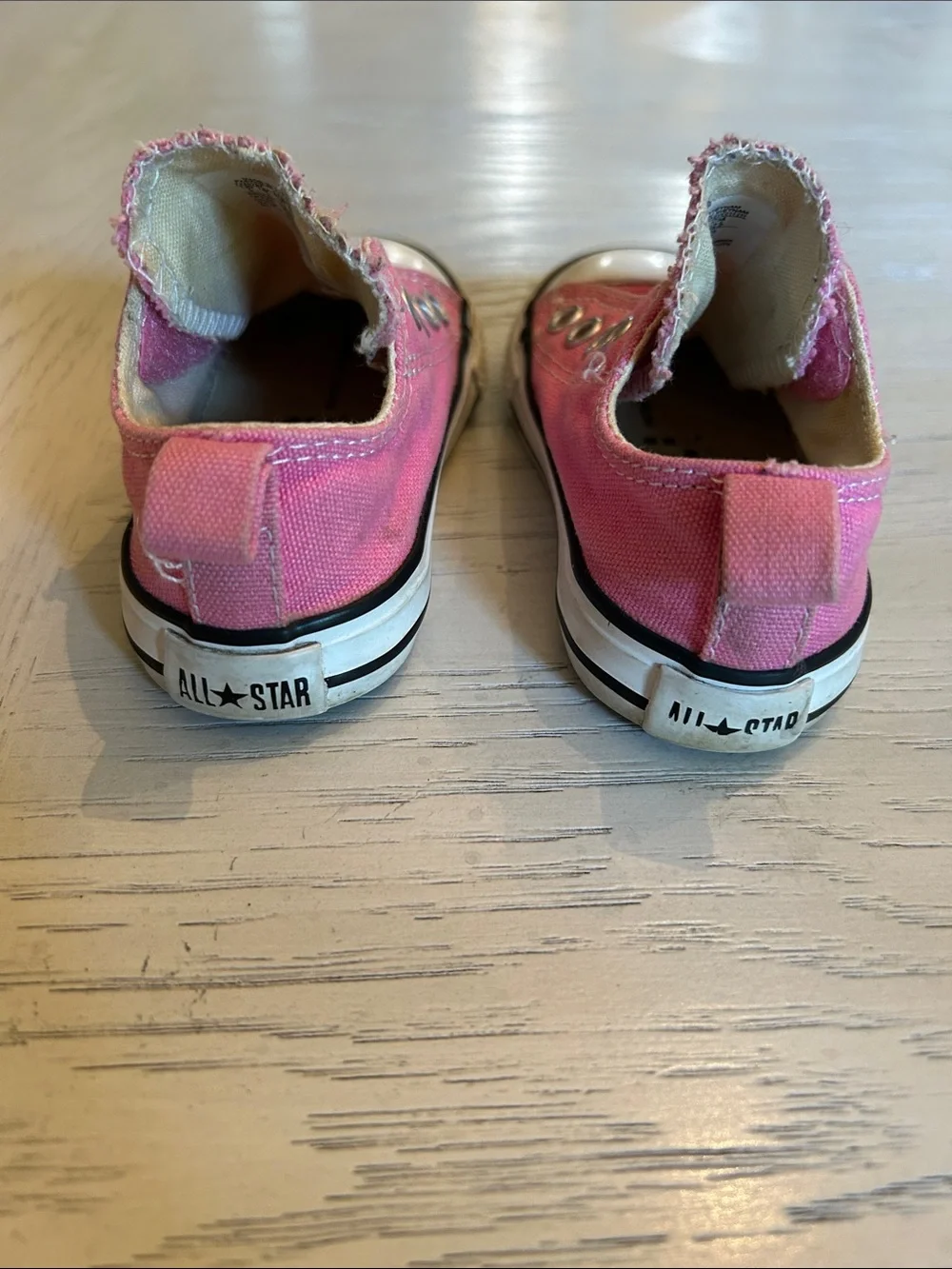 Converse canvas slip